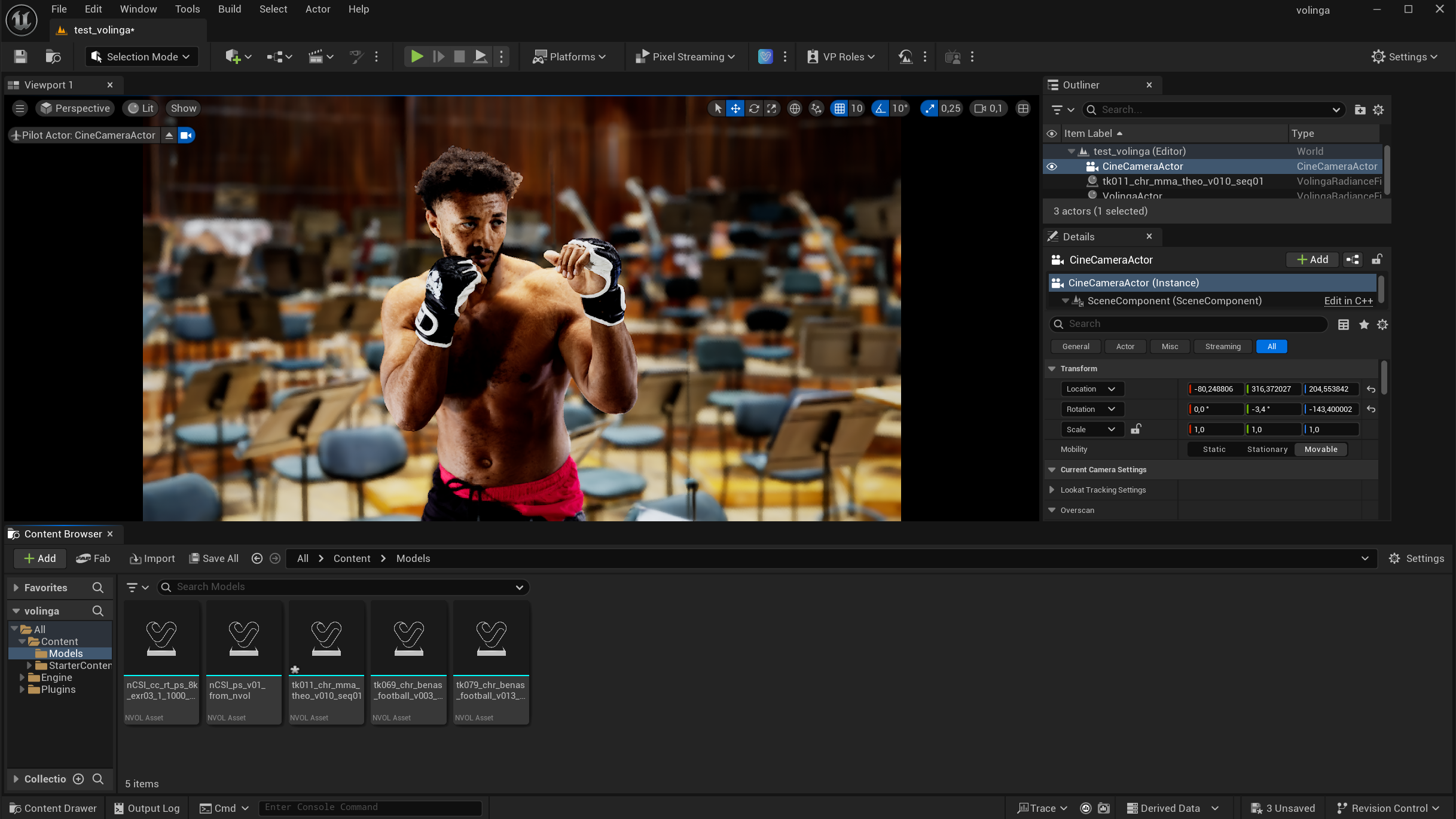 Volinga Plugin Using 3DGS 06